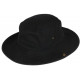 Bob Safari Noir Ficelle Homme Femme – Chapeau Bob Large Coton Denim BOB Nyls Création