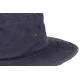 Bob Safari Bleu Ficelle Homme Femme – Chapeau Bob Large Coton Denim BOB Nyls Création