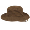 Bob Safari Marron Ficelle Homme Femme – Chapeau Bob Large Coton Denim