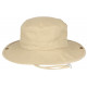 Bob Safari Beige Ficelle Homme Femme – Chapeau Bob Large Coton Denim BOB Nyls Création