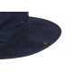 Grand Bob Safari Bleu Large Homme Femme – Chapeau Bob Ficelle en Coton BOB Nyls Création