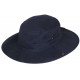 Grand Bob Safari Bleu Large Homme Femme – Chapeau Bob Ficelle en Coton BOB Nyls Création