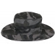 Grand Bob Camouflage Gris Large Homme Femme – Chapeau Bob Ficelle en Coton BOB Nyls Création