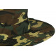 Grand Bob Camouflage Vert Large Homme Femme – Chapeau Bob Ficelle en Coton BOB Nyls Création