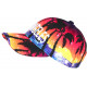 Casquette Los Angeles Orange Tropicale Palmiers Streetwear Sunrise CASQUETTES Hip Hop Honour