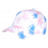 Casquette Los Angeles Rose Pastel Tropicale Palmiers Streetwear Sunrise