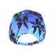 Casquette Los Angeles Bleue Tropicale Palmiers Noirs Streetwear Sunrise CASQUETTES Hip Hop Honour