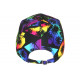 Casquette California Jaune Fluo Tropicale Palmiers Rouges Streetwear Sunrise CASQUETTES Hip Hop Honour