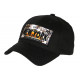 Casquette NY Noire Originale Streetwear Design City New York CASQUETTES Hip Hop Honour