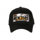 Casquette NY Noire Originale Streetwear Design City New York CASQUETTES Hip Hop Honour