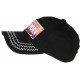 Casquette NY Noire Et Blanche Originale Streetwear Design City New York CASQUETTES Hip Hop Honour