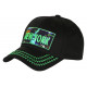 Casquette NY Verte et Noire Originale Streetwear Design City New York CASQUETTES Hip Hop Honour