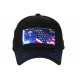 Casquette NY Bleue et Noire Originale Streetwear Design City New York CASQUETTES Hip Hop Honour