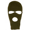 Cagoule Trois Trous en Laine Verte Kaki Confort et Chaude Ryder