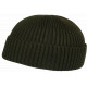 Bonnet Docker Vert en Laine Look Marin Miki Hiver Gweltaz BONNETS Nyls Création