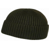 Bonnet Docker Vert en Laine Look Marin Miki Hiver Gweltaz BONNETS Nyls Création