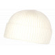 Bonnet Docker Blanc Cassé Beige en Laine Look Marin Miki Hiver Gweltaz BONNETS Nyls Création