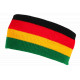 Bandeau Rasta en Laine Rouge Vert Jaune Fashion Jamaïque Bandeau Nyls Création