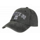 Casquette 66 Grise Vintage en Coton Design Baseball Biker CASQUETTES Nyls Création