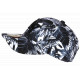 Casquette NY Blanche et Noire Tropicale Palmiers Design Streetwear Hawaï CASQUETTES Hip Hop Honour