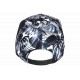 Casquette NY Blanche et Noire Tropicale Palmiers Design Streetwear Hawaï CASQUETTES Hip Hop Honour