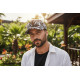 Casquette NY Blanche et Noire Tropicale Palmiers Design Streetwear Hawaï CASQUETTES Hip Hop Honour