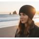 Bonnet Long Noir en Laine Style Rasta Oversize Tendance Karpher BONNETS Nyls Création