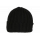 Bonnet NY Noir et Blanc en Laine Tendance Doublure Polaire Greenport BONNETS Nyls Création