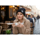 Bonnet NY Noir et Blanc en Laine Tendance Doublure Polaire Greenport BONNETS Nyls Création