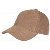 Casquette Velours Marron Cotele Tradition Look Baseball Sneyson CASQUETTES Nyls Création