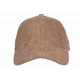 Casquette Velours Marron Cotele Tradition Look Baseball Sneyson CASQUETTES Nyls Création