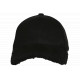 Casquette Daim Fourrure Noire Tendance en Suedine Neltey Baseball CASQUETTES Nyls Création