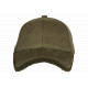 Casquette Daim Fourrure Vert Kaki Tendance en Suedine Neltey Baseball CASQUETTES Nyls Création