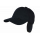 Casquette cache oreille Bleue Marine en Polaire Chaude et Confort Wylfor CASQUETTES Nyls Création