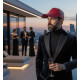 Casquette Cuir Rouge Tendance et Fashion Leather Baseball Follky CASQUETTES Nyls Création