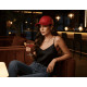 Casquette Cuir Rouge Tendance et Fashion Leather Baseball Follky CASQUETTES Nyls Création