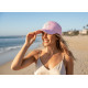 Casquette NY Paillettes Rose Fashion Classe Basebal Stazky CASQUETTES Hip Hop Honour