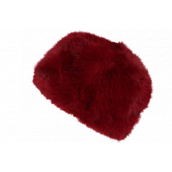 Chapka Toque Fourrure Bordeaux Femme Doublure Polaire Classe Maritza BONNETS Nyls Création