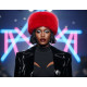 Chapka Toque Fourrure Rouge Femme Doublure Polaire Classe Maritza BONNETS Nyls Création