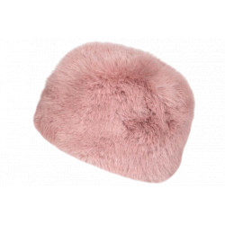 Chapka Toque Fourrure Rose Femme Doublure Polaire Classe Maritza BONNETS Nyls Création