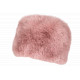 Chapka Toque Fourrure Rose Femme Doublure Polaire Classe Maritza BONNETS Nyls Création