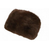 Chapka Toque Fourrure Marron Femme Doublure Polaire Classe Maritza