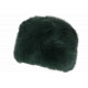 Chapka Toque Fourrure Verte Femme Doublure Polaire Classe Maritza BONNETS Nyls Création