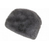 Chapka Toque Fourrure Grise Femme Doublure Polaire Classe Maritza