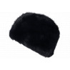 Chapka Toque Fourrure Bleue Marine Femme Doublure Polaire Classe Maritza