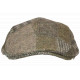 Béret Casquette Verte et Beige en Laine Patchwork Style Anglais Windsaur CASQUETTES Nyls Création