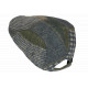 Béret Casquette Bleue et Verte en Laine Patchwork Style Anglais Windsaur CASQUETTES Nyls Création