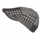 Béret Casquette Bleue et Grise en Laine Patchwork Style Anglais Windsaur CASQUETTES Nyls Création