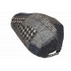 Béret Casquette Bleue et Grise en Laine Patchwork Style Anglais Windsaur CASQUETTES Nyls Création
