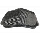 Béret Casquette Grise et Noire en Laine Patchwork Style Anglais Windsaur CASQUETTES Nyls Création